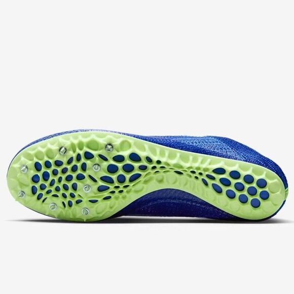 Nike Zoom Superfly Elite 2 Spikes Racer Blue Lime Blast Mens Size 12 CD4382-400 - Picture 6 of 10